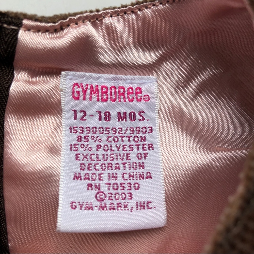 Gymboree Fox Jumper Dress- Girls 12-18M - Picture 9 of 11